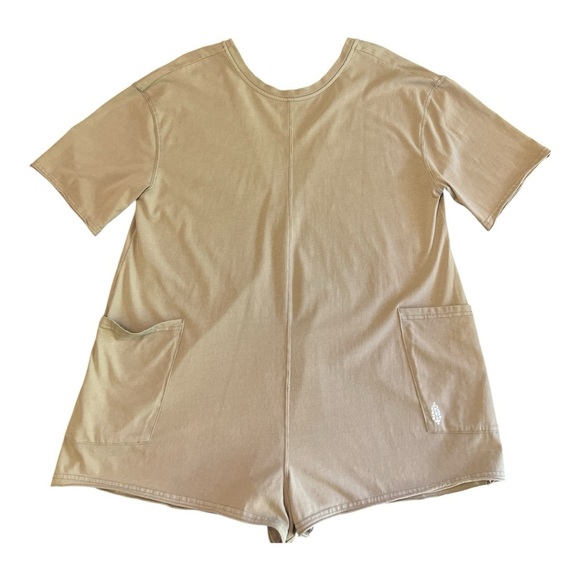 FP Hot Shot Tan Romper Tee, Small - Picture 6 of 9